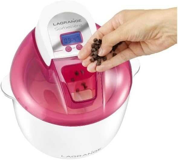 LAGRANGE Машина за сладолед 1.8л, 12W, 45 мин, 1 чаша, лек ДЕФЕКТ