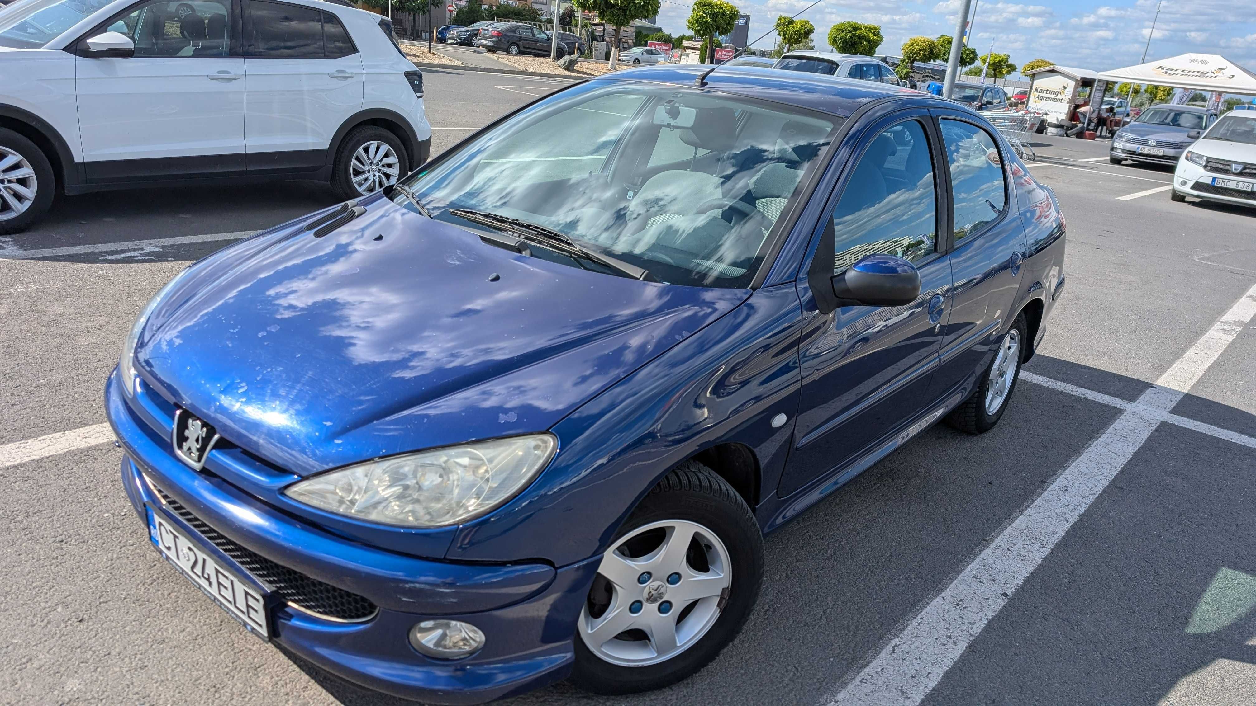 Peugeot 206 Sedan doar 56.600 km la bord!