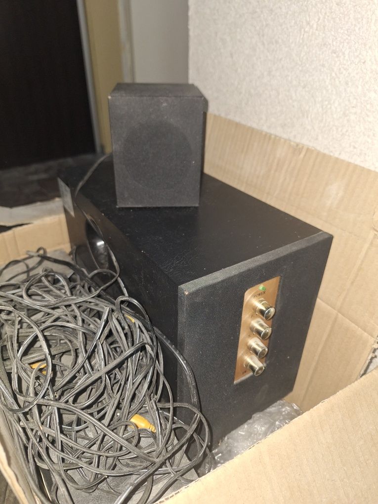 5+1 Luxeon C 5.1, 15 w + 5 x 5 w черен