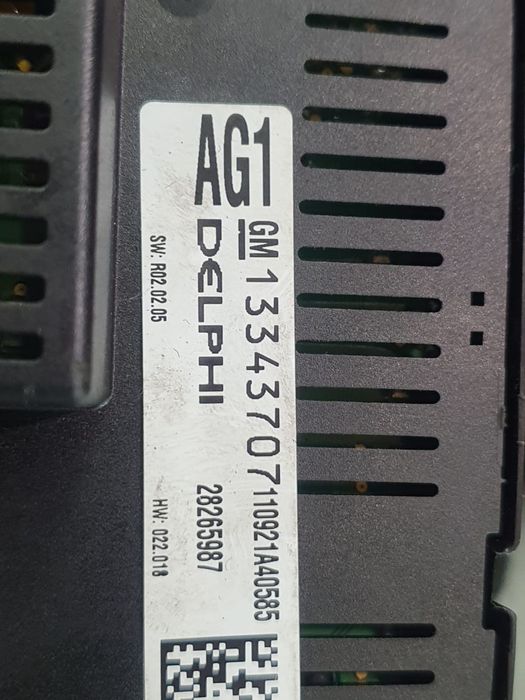 Panou clima 13343707 Opel Astra J [2009 - 2012] 1.7 cdti A17DTR