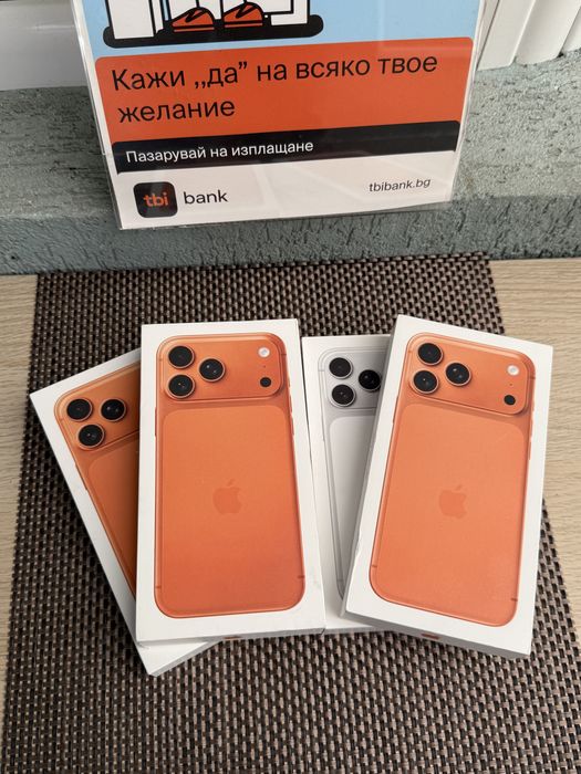 НОВ!USA 256Gb *ЛИЗИНГ* iPhone 17 Pro Max Silver / Cosmic Orange