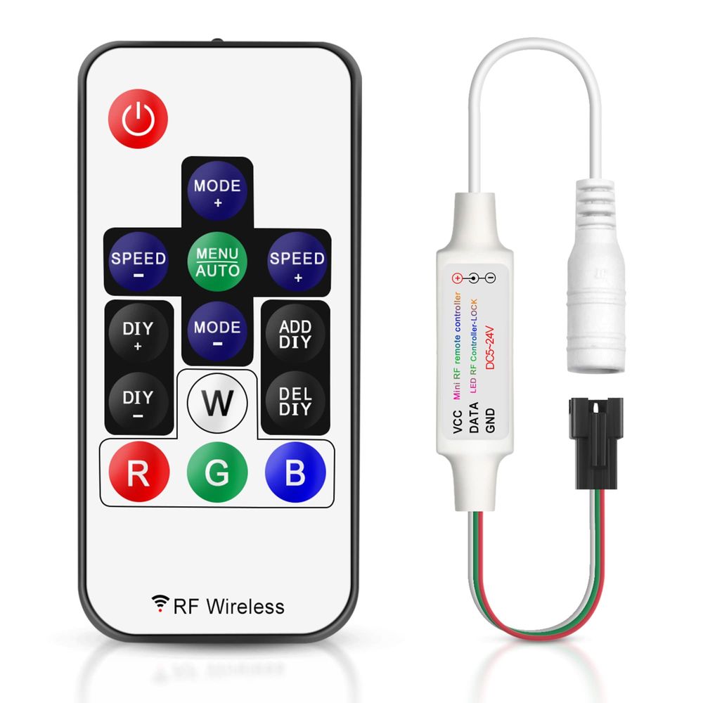 RGB LED контролер с дистанционно