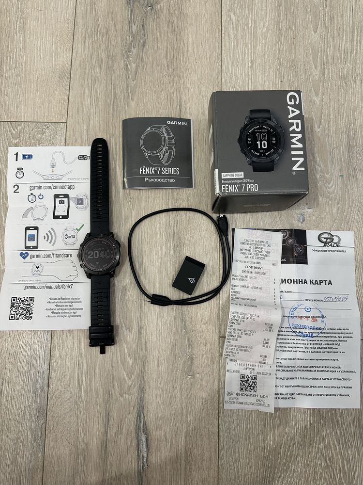 Garmin Fenix 7 Pro sapphire solar