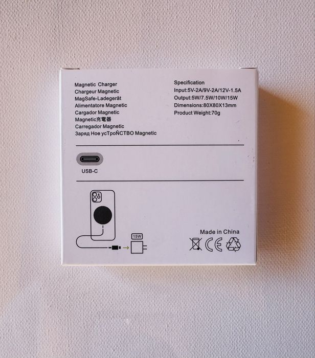 Wireless Magnetic 15W – Compatibil