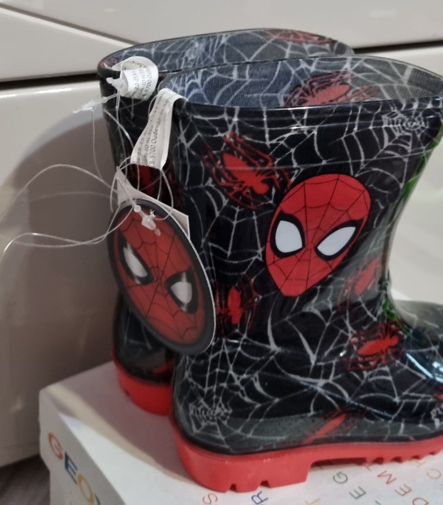 Cizme de ploaie Spider man