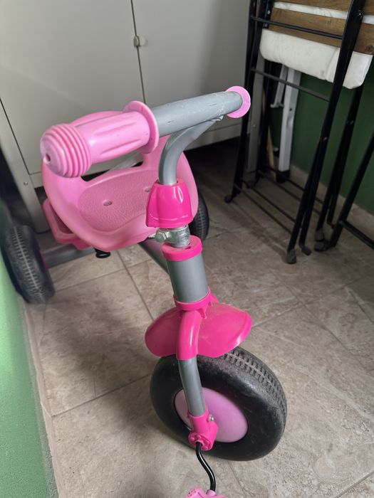 Детска розова триколка