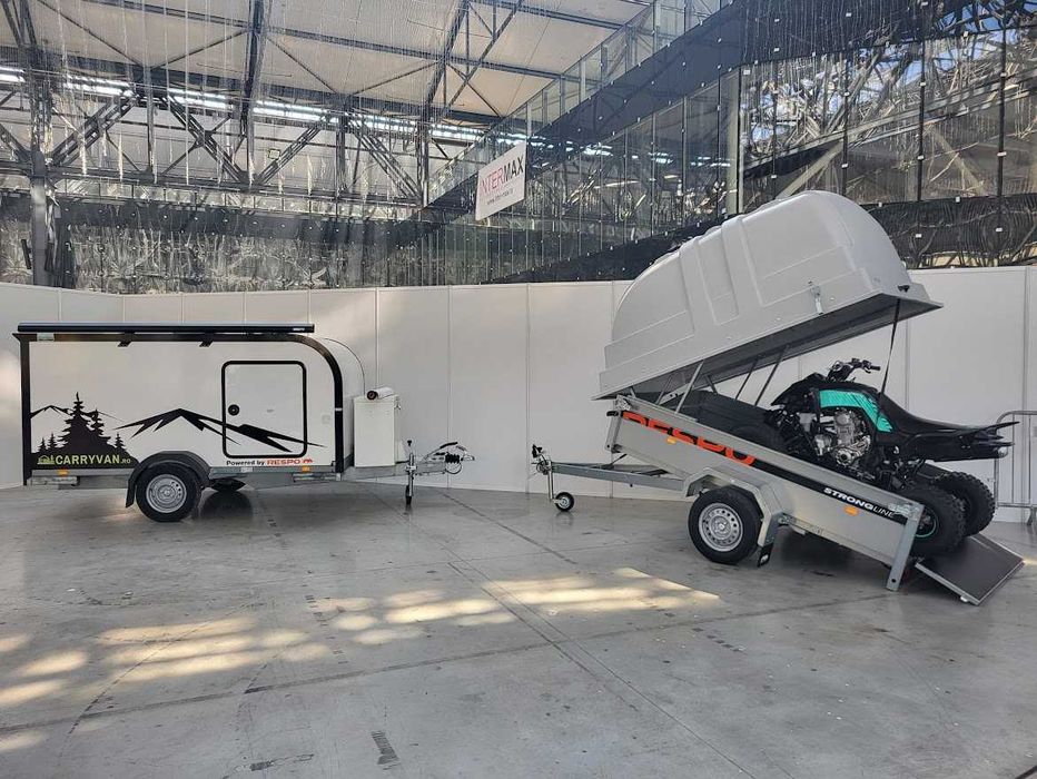 Remorca baculabila cu capac detasabil Respo MMA 750kg / 2.45mx1.50m