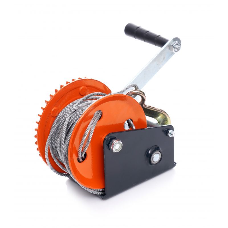 Troliu manual cu cablu 1580 kg , Kraft&Dele KD1313