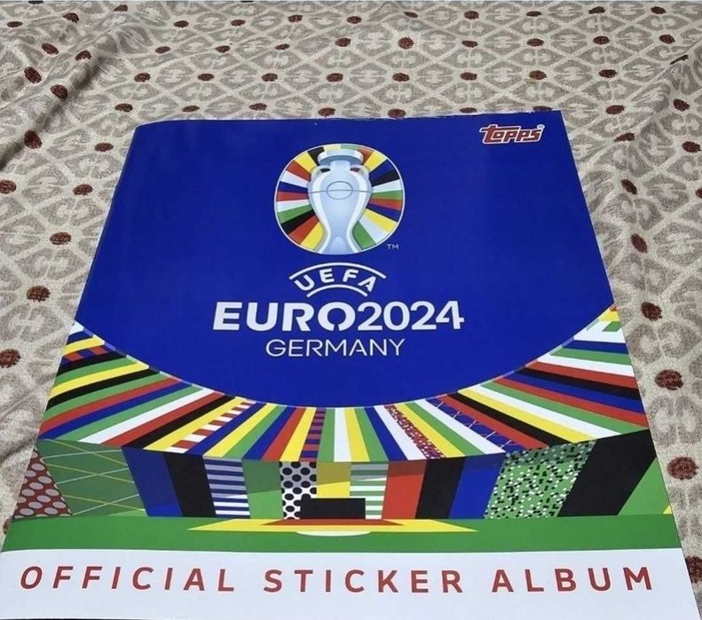 Album euro 2024 topps plus stickere