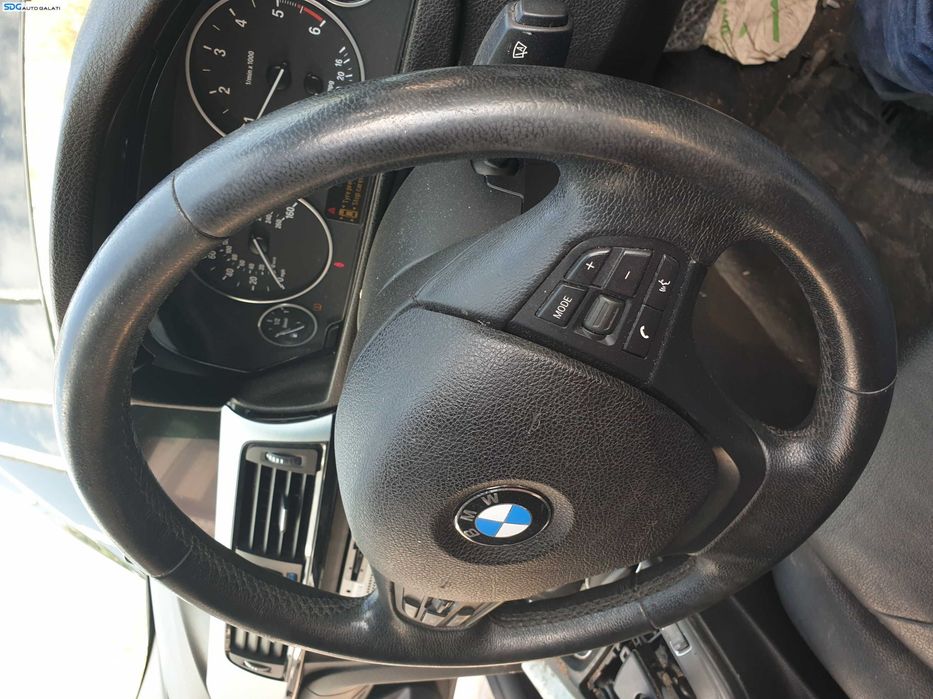 Volan 3 Spite Piele cu Comenzi FARA Airbag BMW Seria 3 F30 NFL Non Facelift 2011 - 2014 [K6687]
