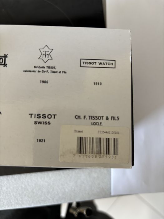 Ceas unisex Tissot 1853, T-Trend Couturier nou