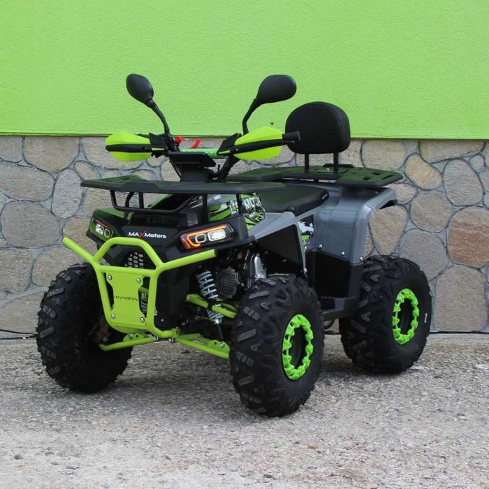 Бензиново АТВ 150сс Max Motors Predator GREEN/GRAY - автоматик