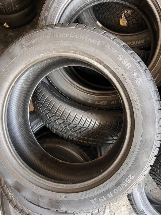 2 anvelope iarna ca NOI255/50/19 , Continental , RunFlat , DOT 2022 !