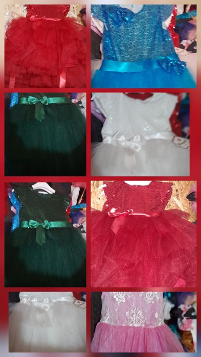 Детские праздничные платья