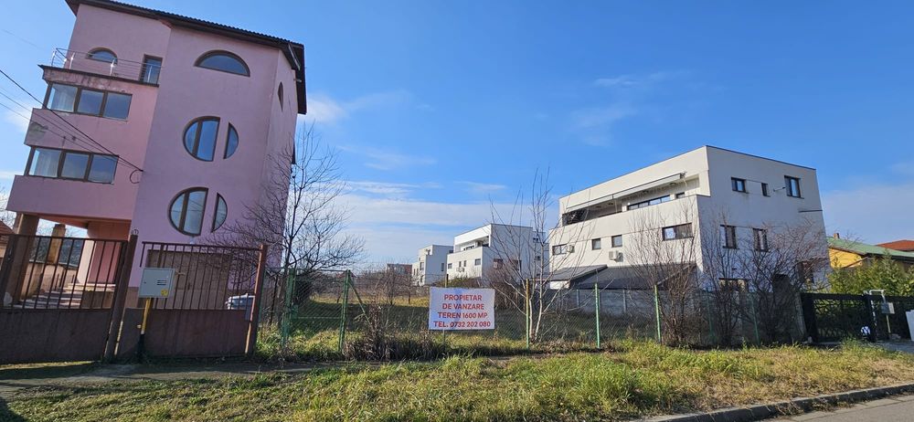Teren, 1600 mp2, Front 19m, Zona Ronat Mehala, Ideal pt DEZVOLTATOR IM