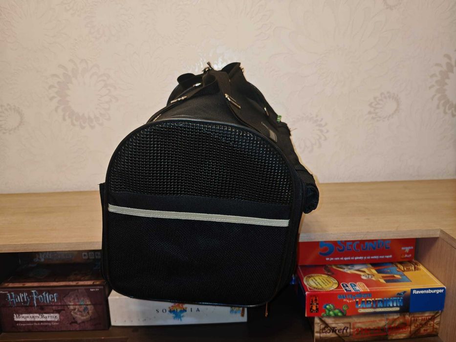 Geanta transpor animale mici-confortul si siguranta pisicii/cainelui