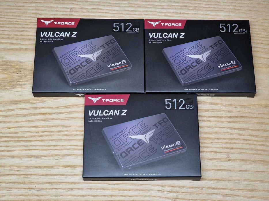Нов 512GB бърз SSD диск ССД хард диск TeamGroup Vulcan Z laptop лаптоп