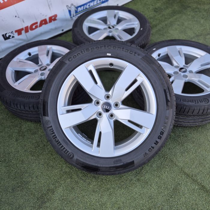 Jante R 19 5x112 Q5 cu anvelope noi 235 55 19 2021