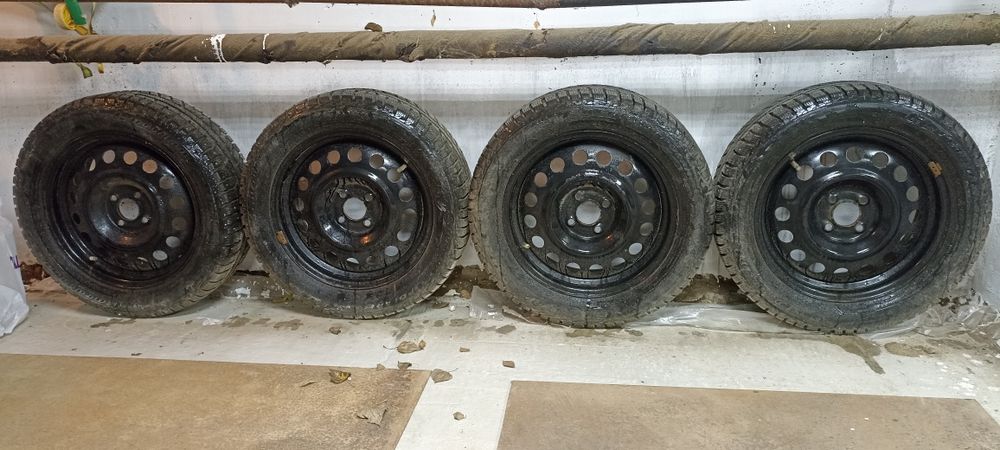 Продам зимняя резина с дисками cordiant