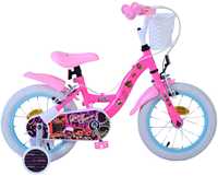 Bicicleta pentru fete LOL Surprise, 14 inch, culoare roz, frana de man