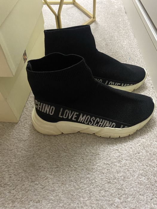 Ghete ciorap Love Moschino