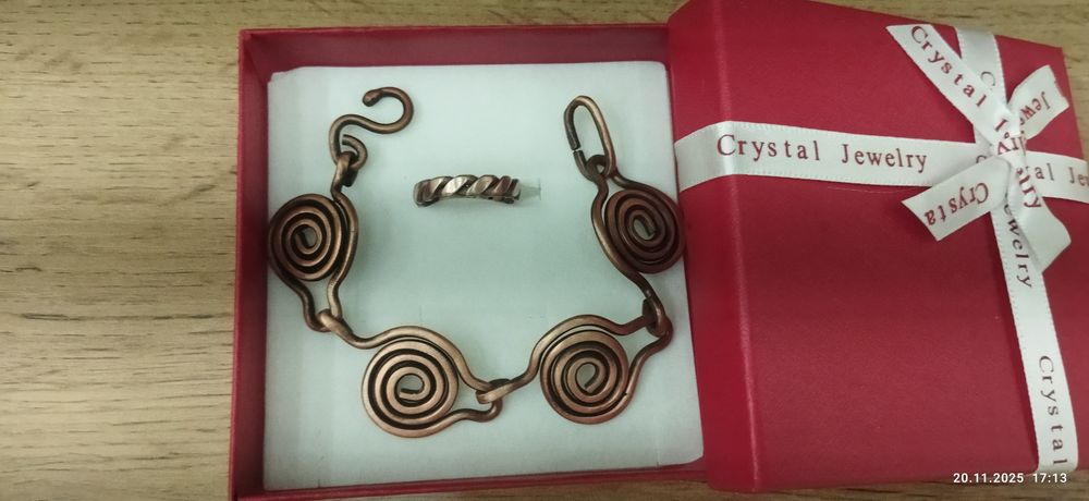 Мис браслет, браслет медный