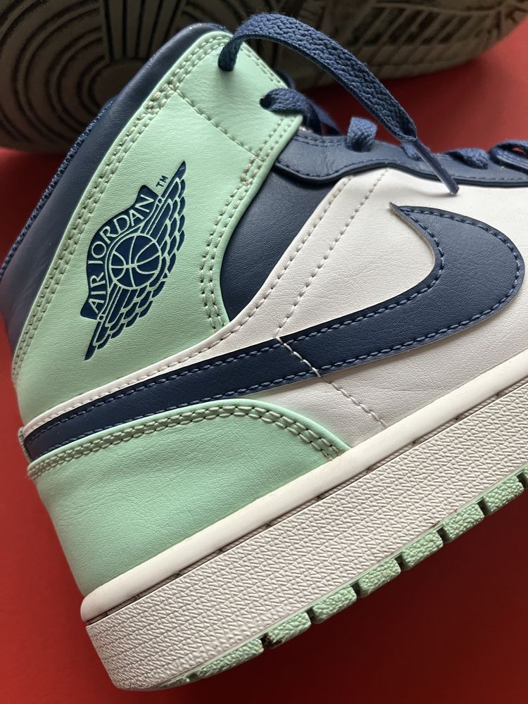 Air JORDAN 1 Mid “Blue Mint”  44.5 / Оригинал