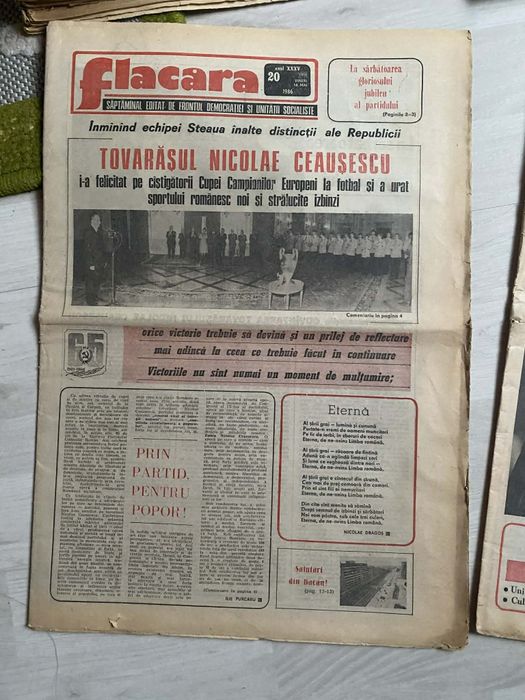 Colectie ziare Flacara