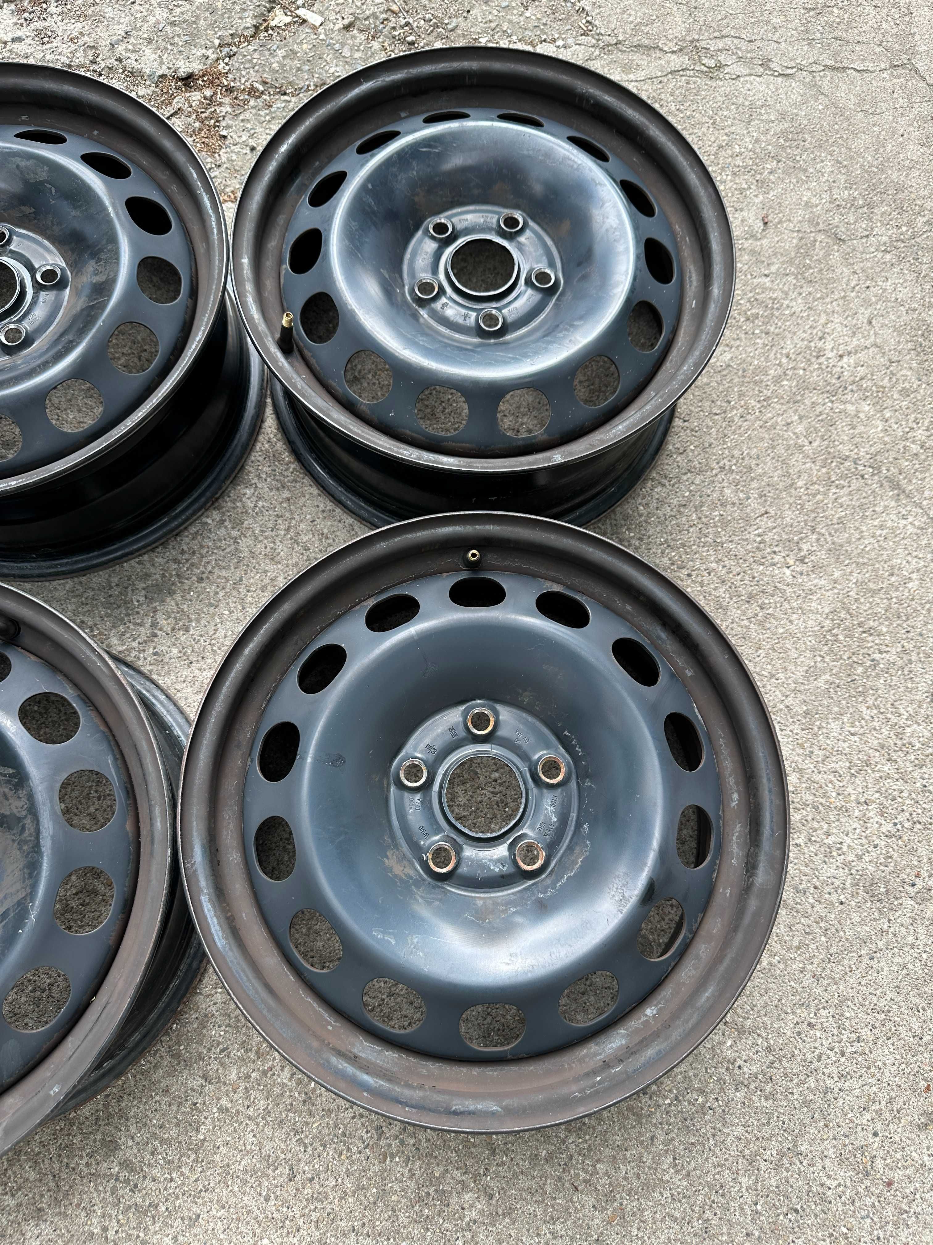 4бр. ОЕМ железни джанти 16" 5х112 - Audi, VW, Skoda, Seat