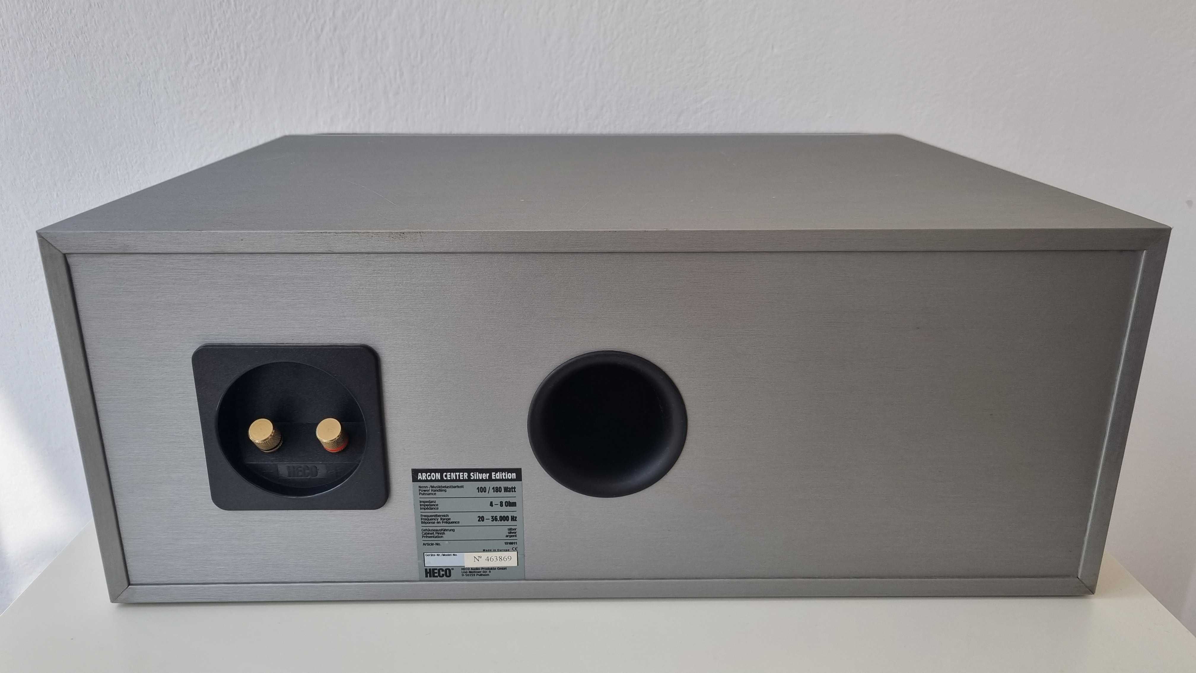 Огромен център Heco Argon Center Silver Edition