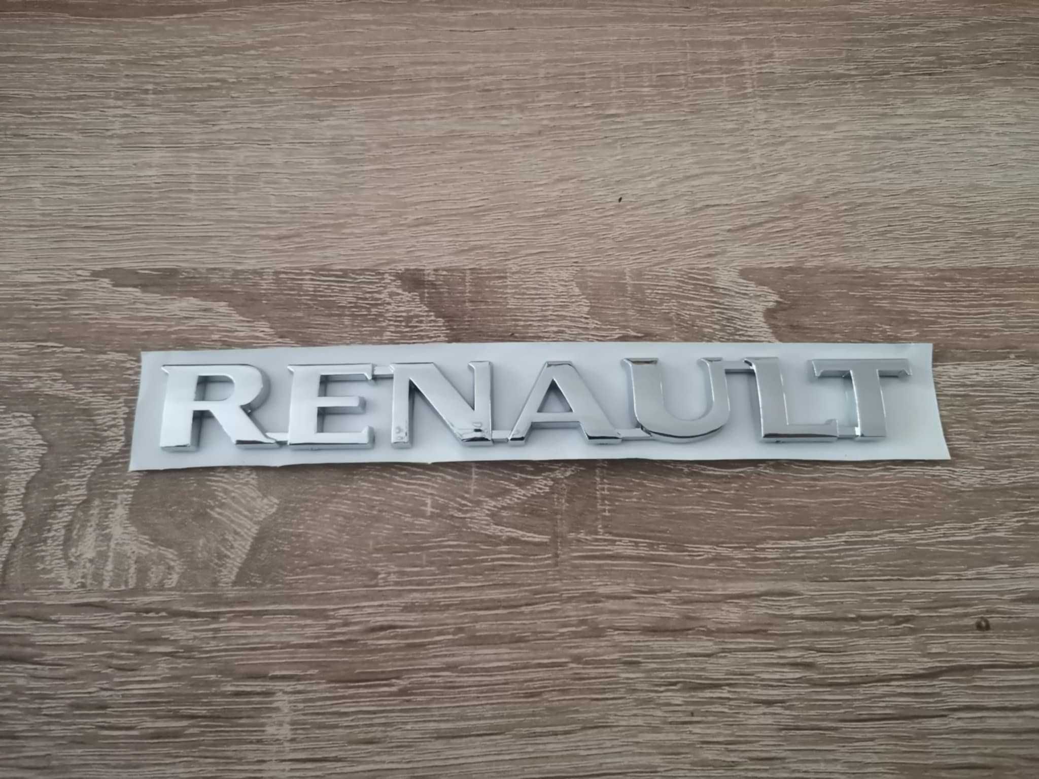 Емблема надпис Renault нов стил