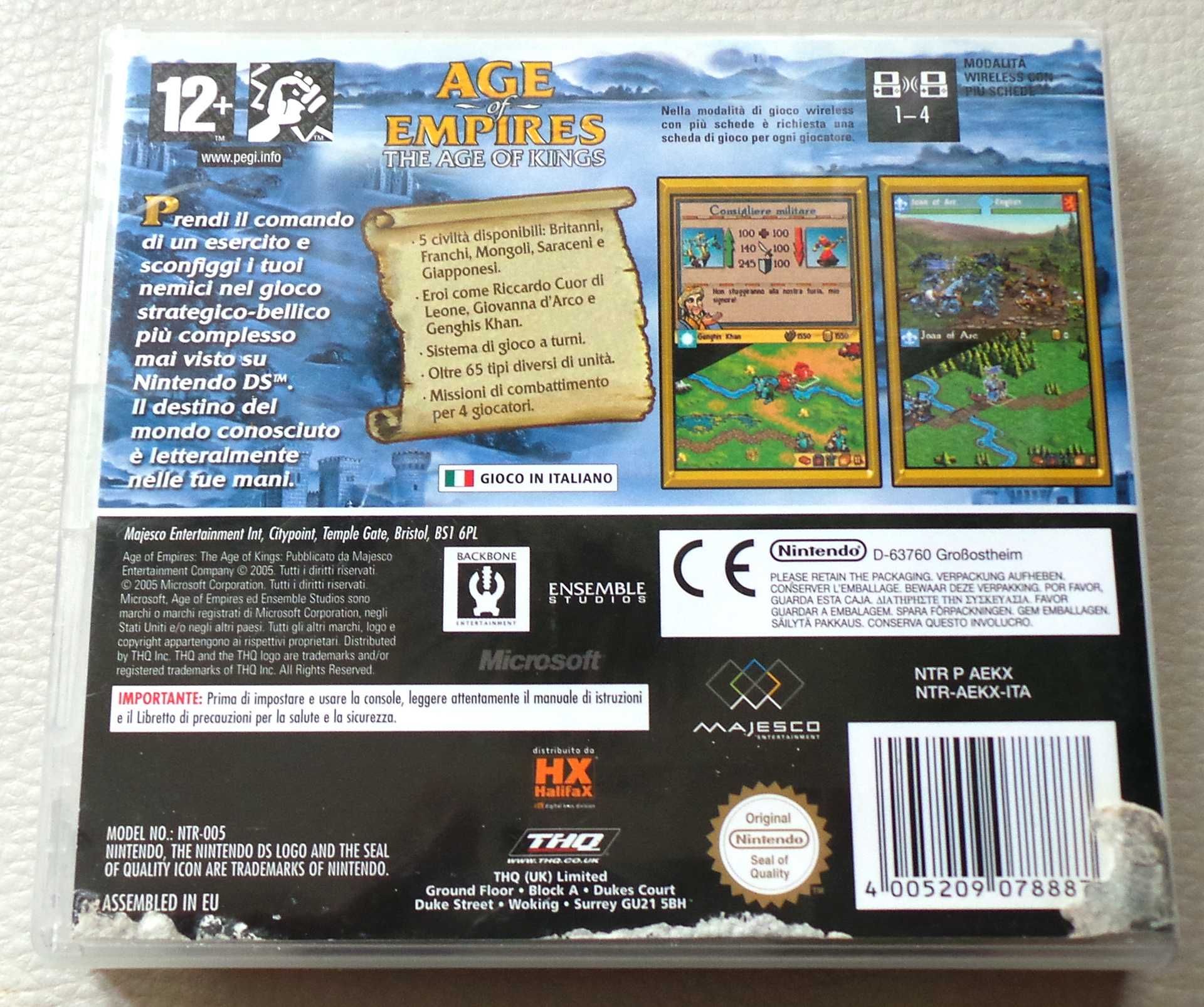 Joc AGE of EMPIRES Nintendo DS