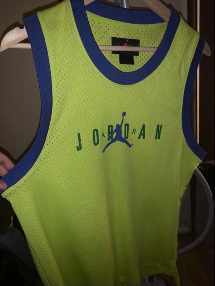 Nike Jordan Jumpman vest in neon green