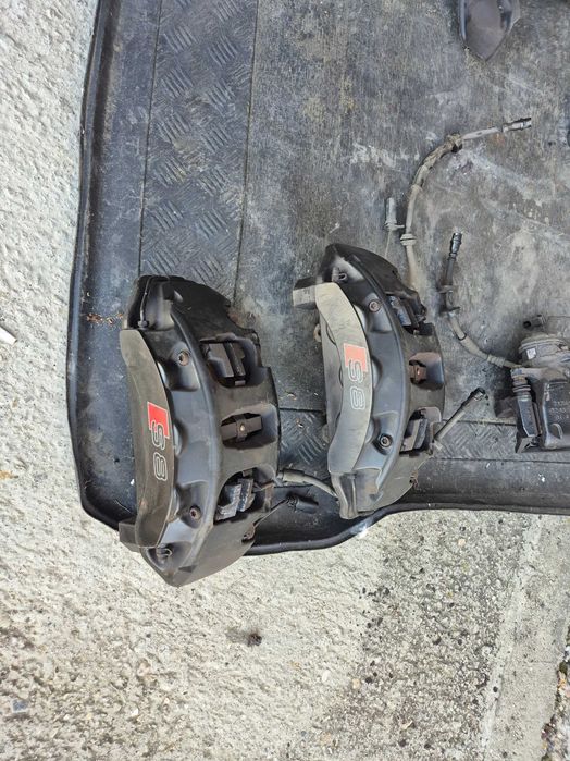 Etrieri fata audi 6 pistonase A8 S8 4H 2014 pentru discuri de 400mm