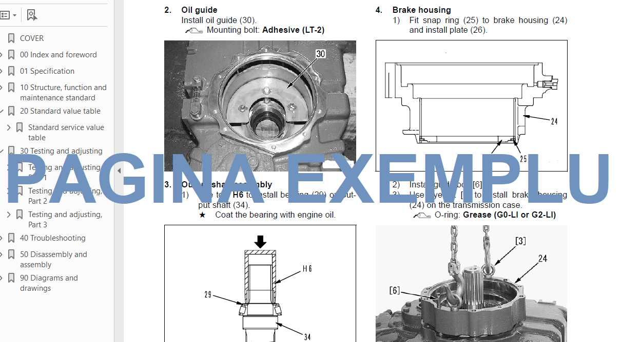 Manual service mini excavator JCB 100c 48z- 51r-1 55z-1 57c-1 65r-1 67