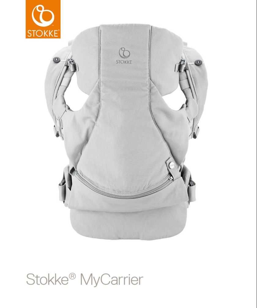 Marsupiu Stokke MyCarrier Front & Back Carrier - gri - nou