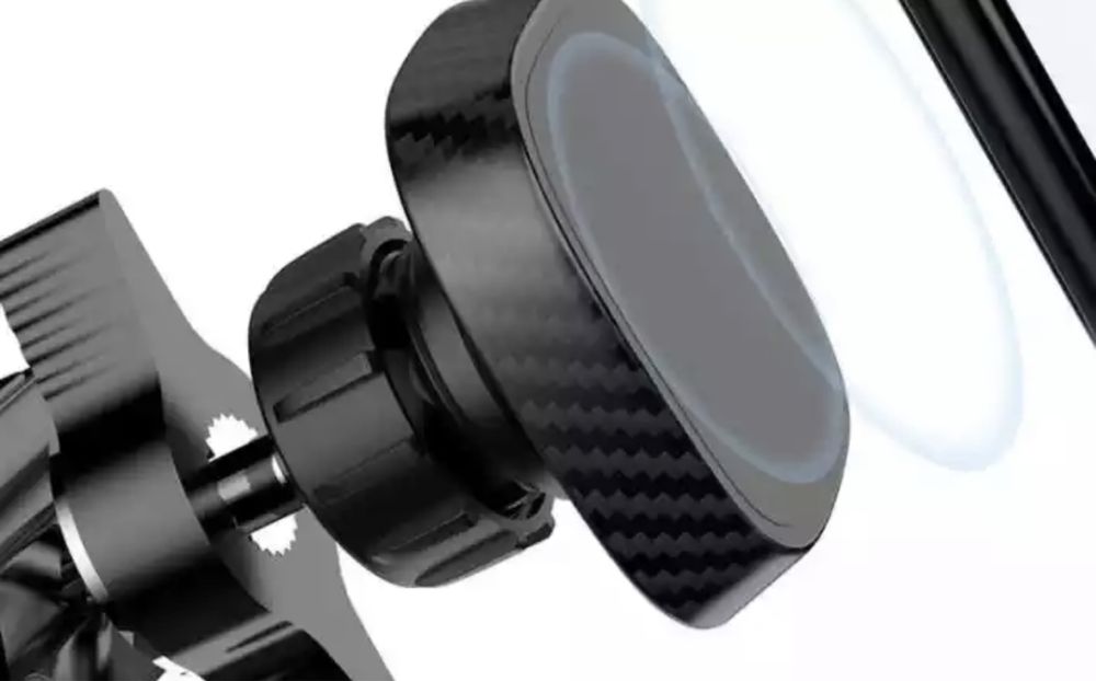 Suport Magnetic Auto Pentru Telefon Patrat Placuta Metalica Inclusa