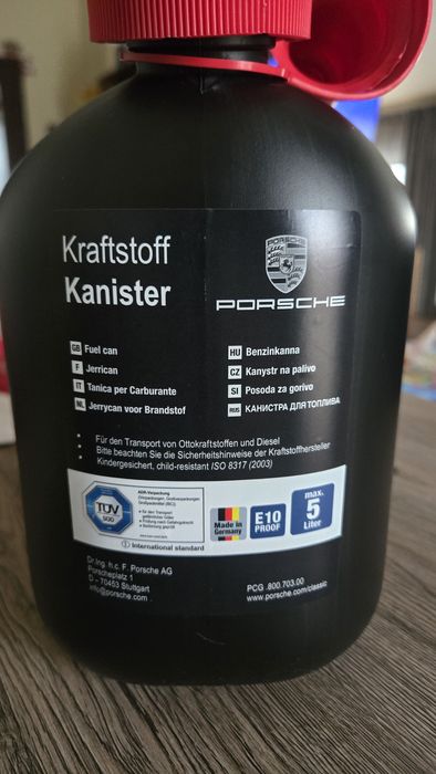 Туба за гориво Porsche оригинална от Германия