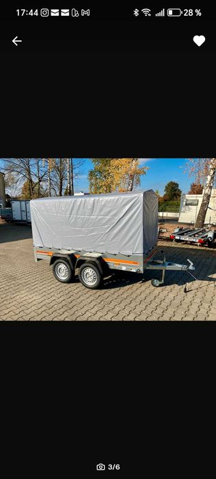 Remorca cu axa dubla