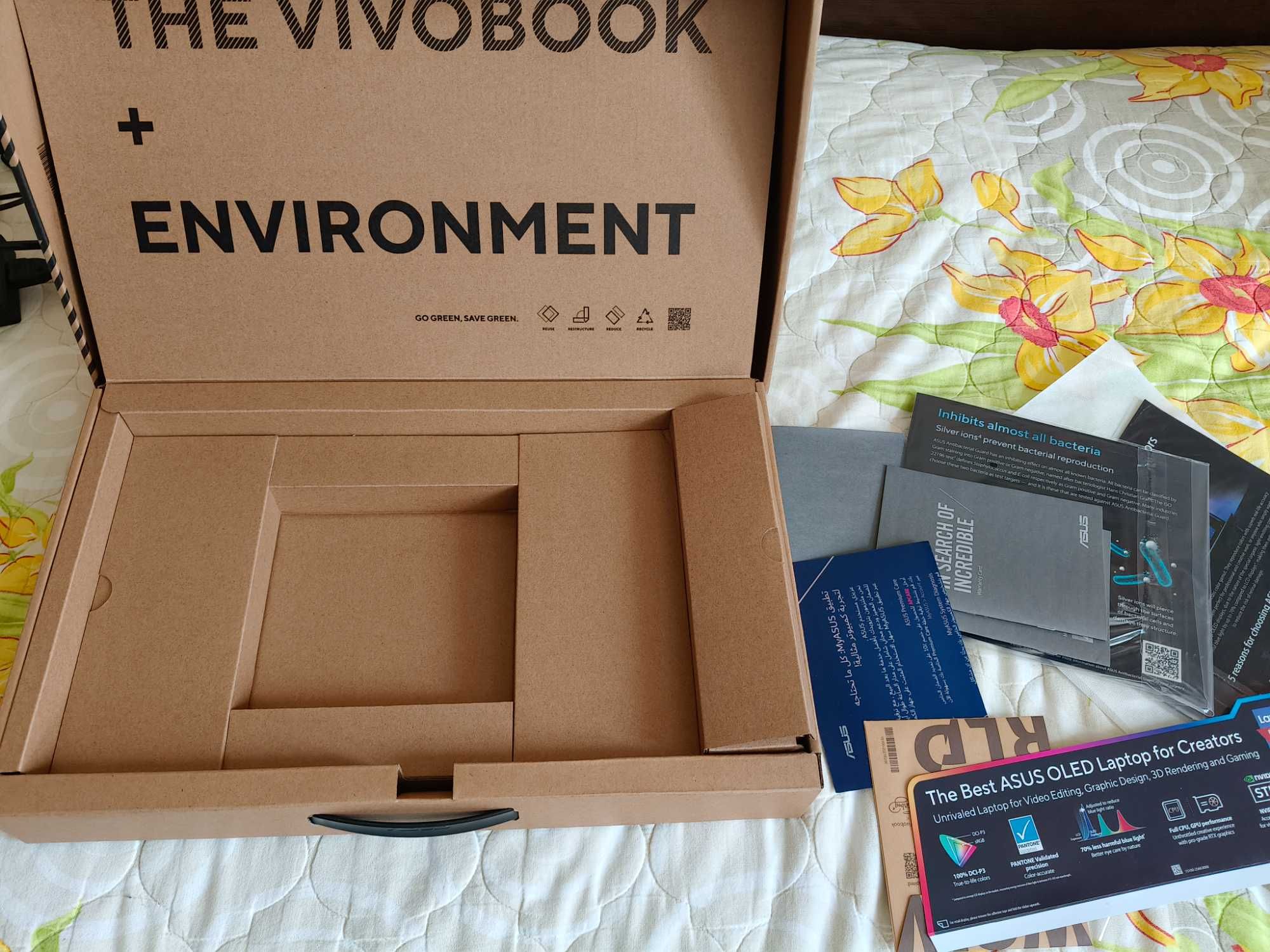 Asus Vivobook K6500ZC 2k Oled 1tb nvme 16gb ram Nvidia3050