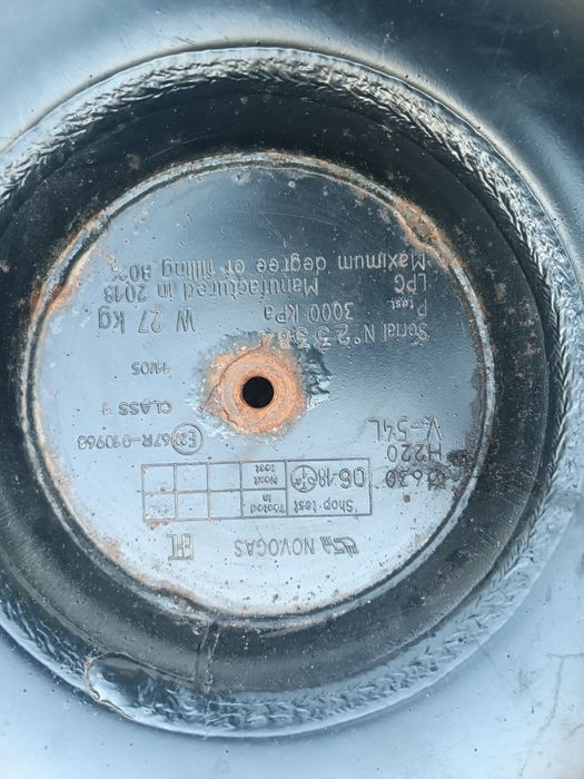 Газовый балон на 27кг