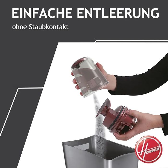 Нова безжична/права/акумулаторна прахосмукачка Hoover HF122RH 011