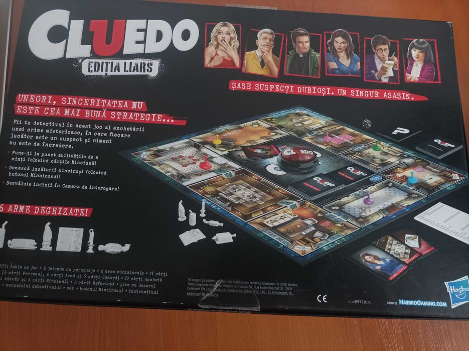 Joc cluedo aproape nou!