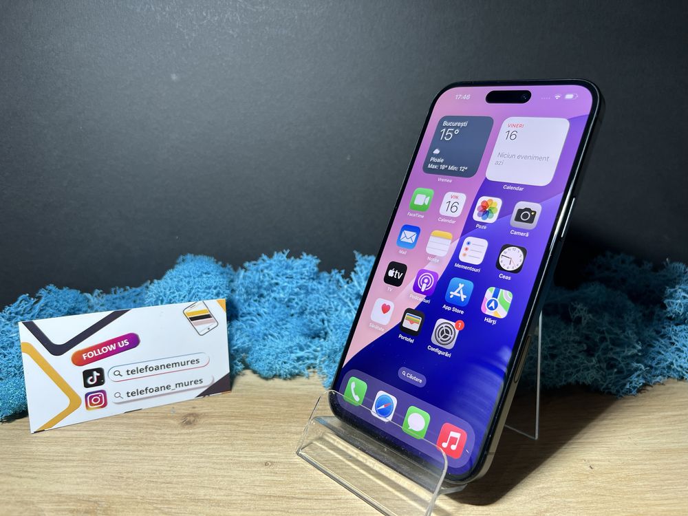 Iphone 16 Plus 128Gb Negru 24 luni garantie Telefoane Mures