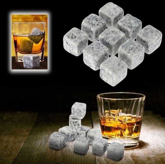 Кубчета за Изстудяване Whiskey Stones Whisky Каменни Ледчета Уиски