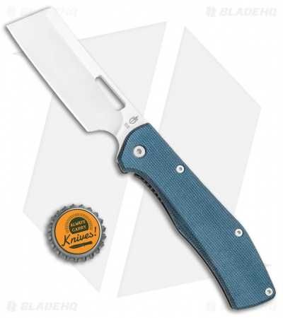 Нож Gerber FlatIron Cleaver Frame Lock Knife Blue Micarta