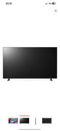 Телевизор LG 191 см черный на запчасти