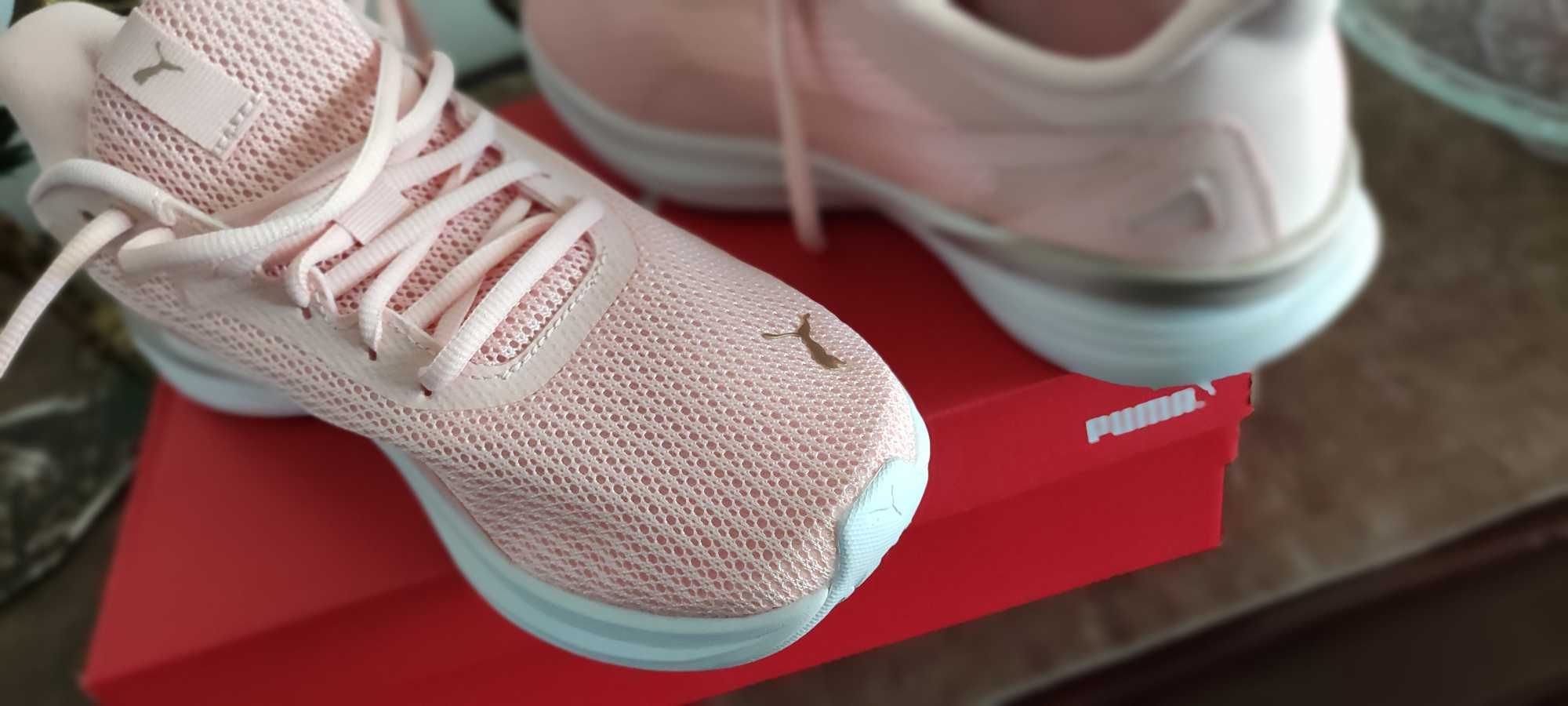 Маратонки PUMA пеликаново розови