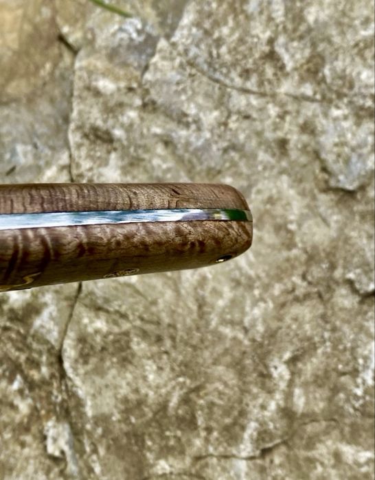 Cutit de vanatoare otel Damasc