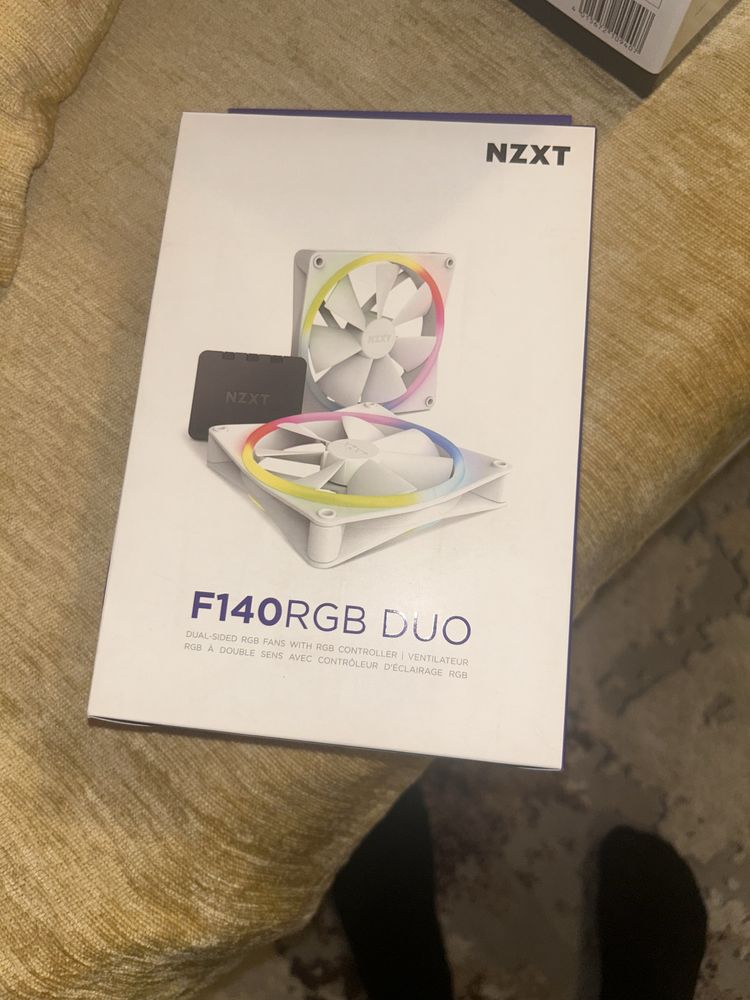 Вентилатори за компютър NZHT F140 Duo с орегинален контролер